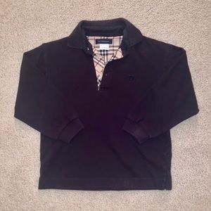 BOYS BURBERRY LONG SLEEVE